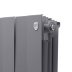 Биметаллический радиатор отопления Royal Thermo PianoForte 500 серебристый 4 секц.