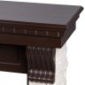 Каминокомплект Royal Thermo Aurora RTFP/P-AR60LS + портал Michigan 60 камень молочный/шпон темный дуб